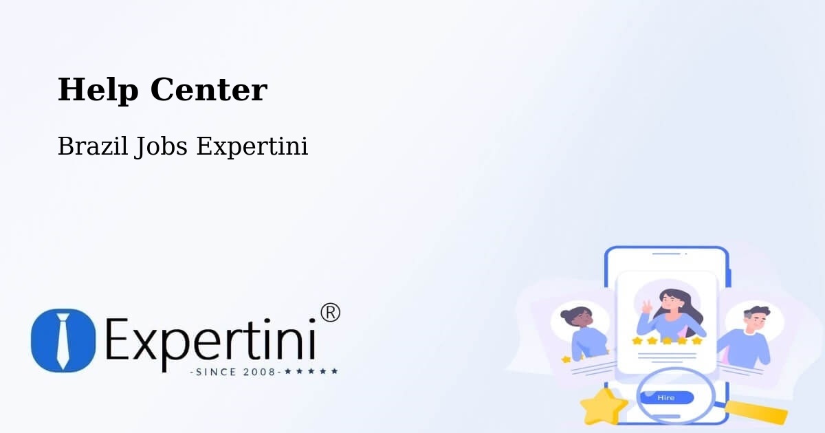 Help Center – Paraúna - Brazil Jobs Expertini